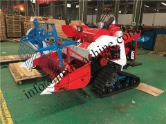 We deliveried our 4L-0.8 wheat harvester to Africa