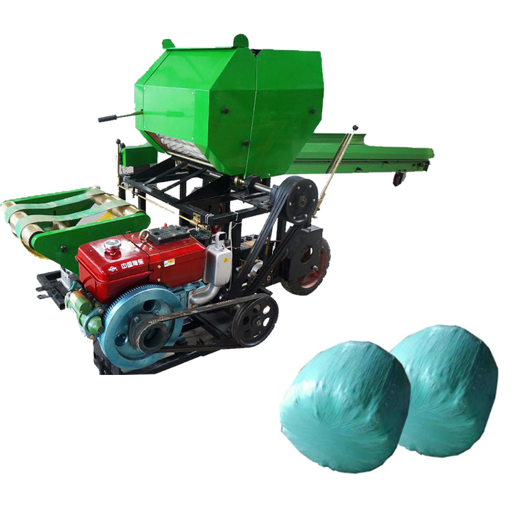 Multifunctional Silage Baler Wrapper Machine with Motor Compact Design for Straw Processing